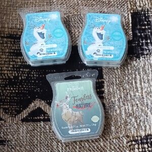 4/$60 New Scentsy Disney's "Frozen" Aromatic Wax - Set Of 3 Bars